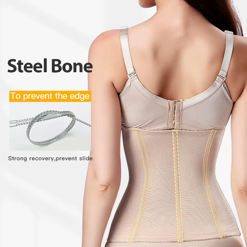 Hot Women Slimming Waist Trainer Belt Shapewear Tummy Control Belly Cincher Body Shaper Fat Compression Girdles Faja Firm Corset